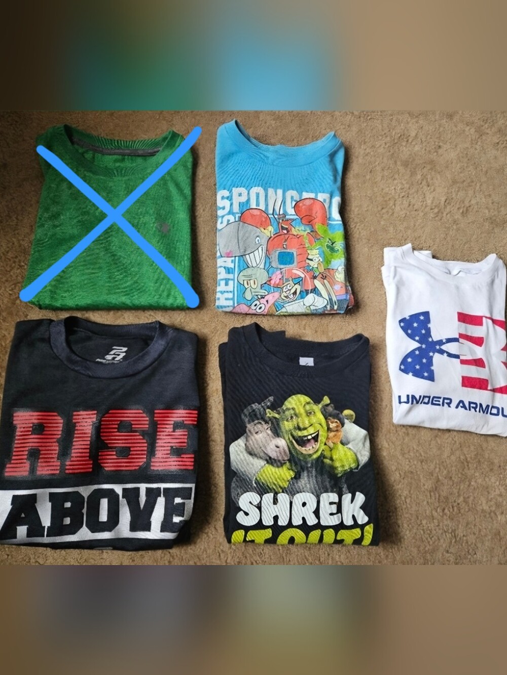 Boys Size 10/12 Shirts